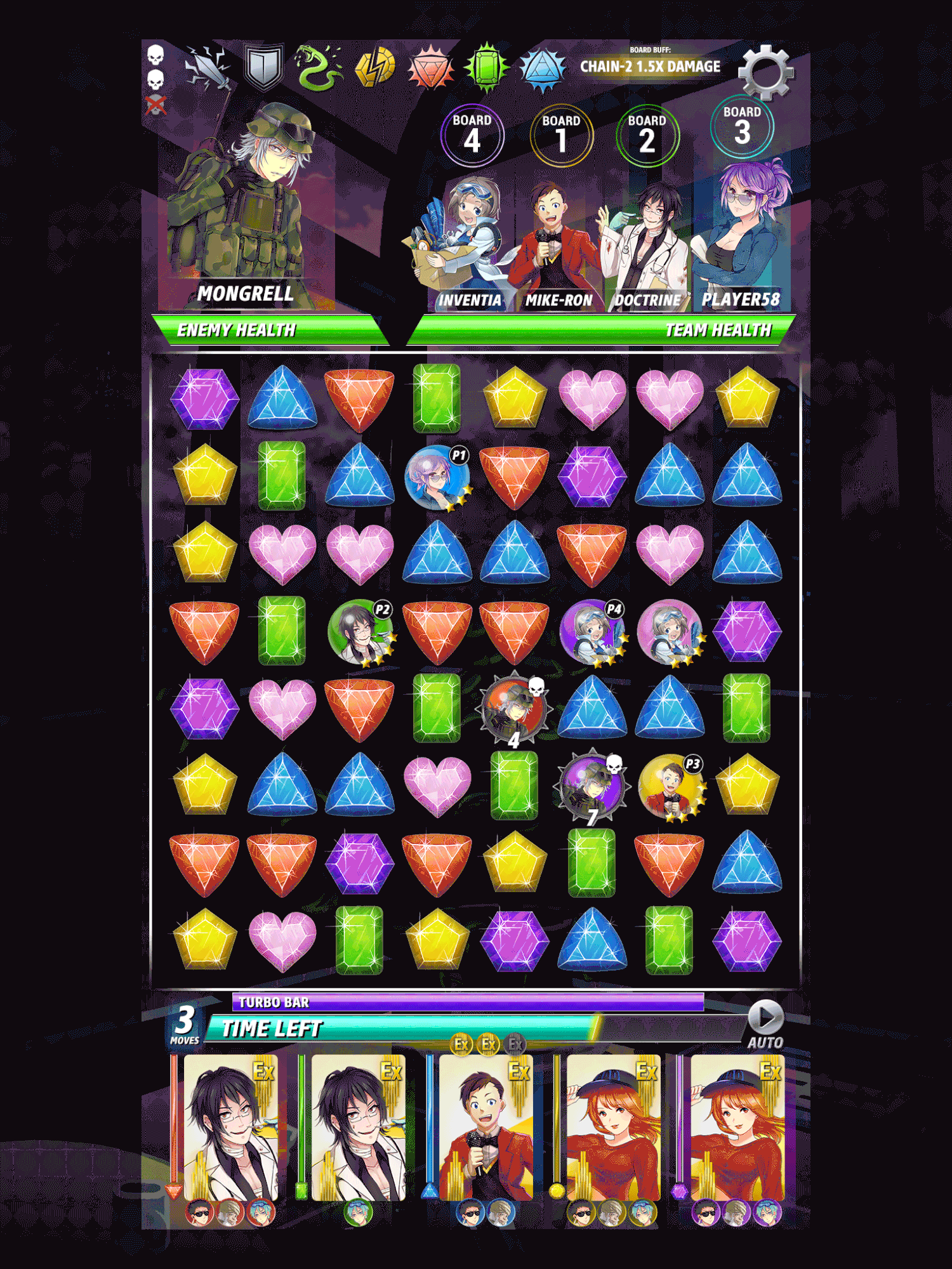 Evolution of a Battle Screen