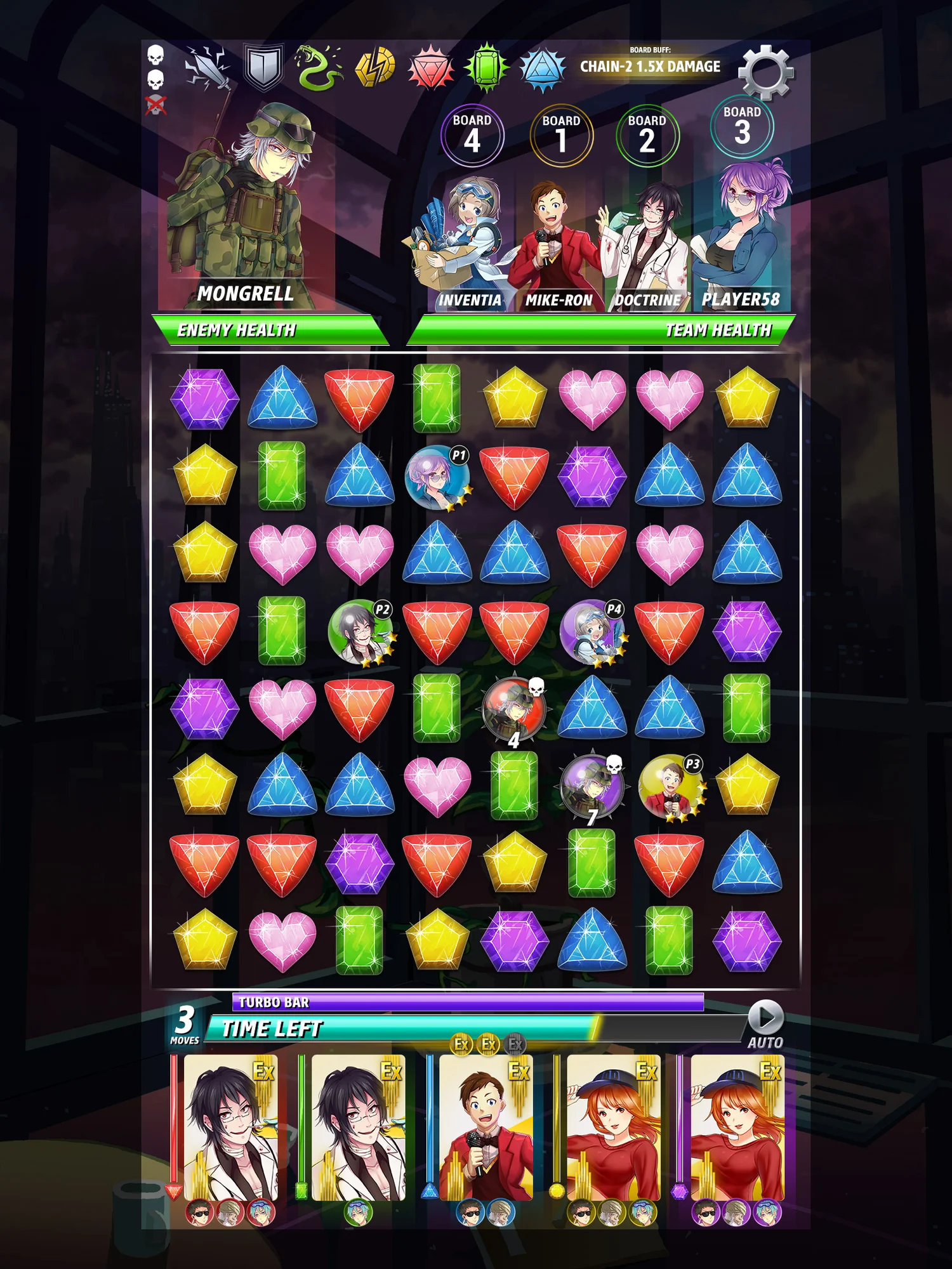 Evolution of a Battle Screen