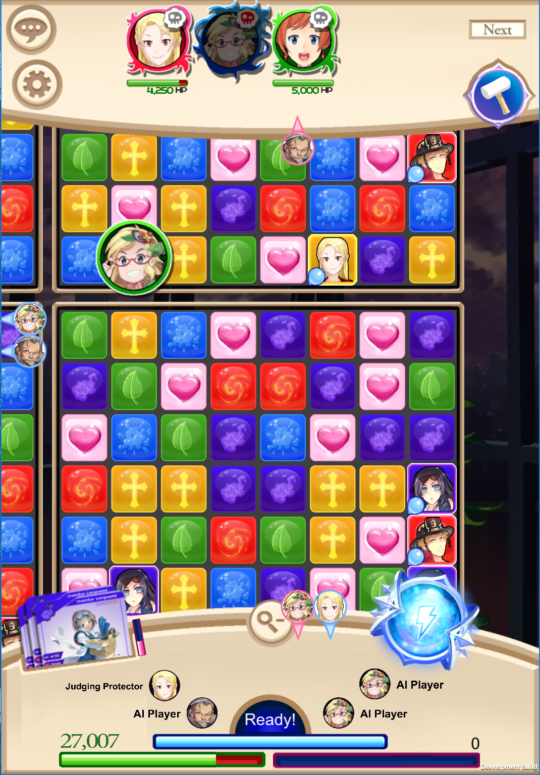 Evolution of a Battle Screen