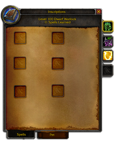 Inscription Interface
