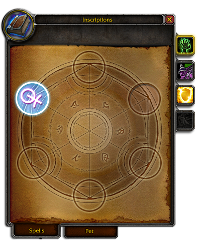 Inscription Interface