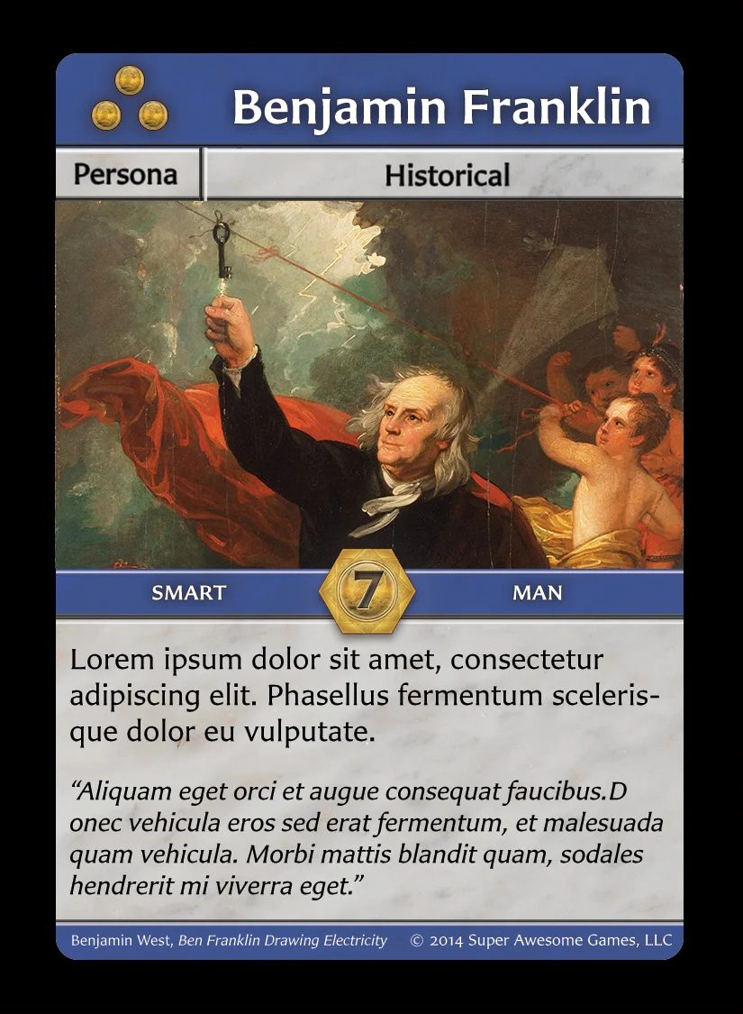 TCG Design — Persona Frame