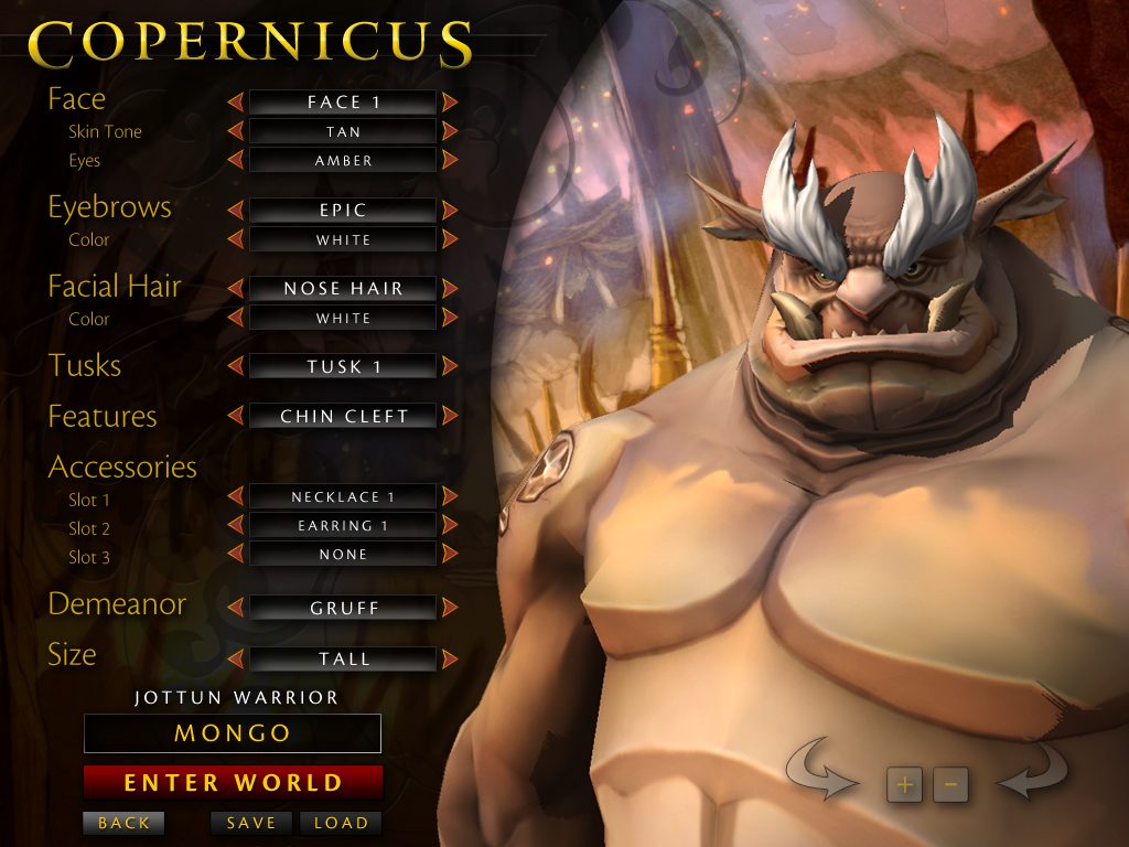 Project Copernicus — Character Customize