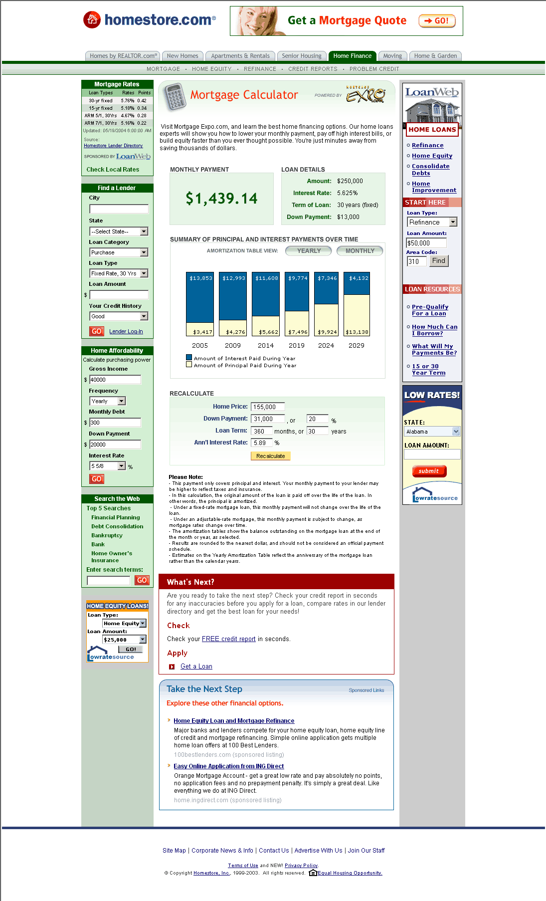 REALTOR.com — Mortgage Calculator