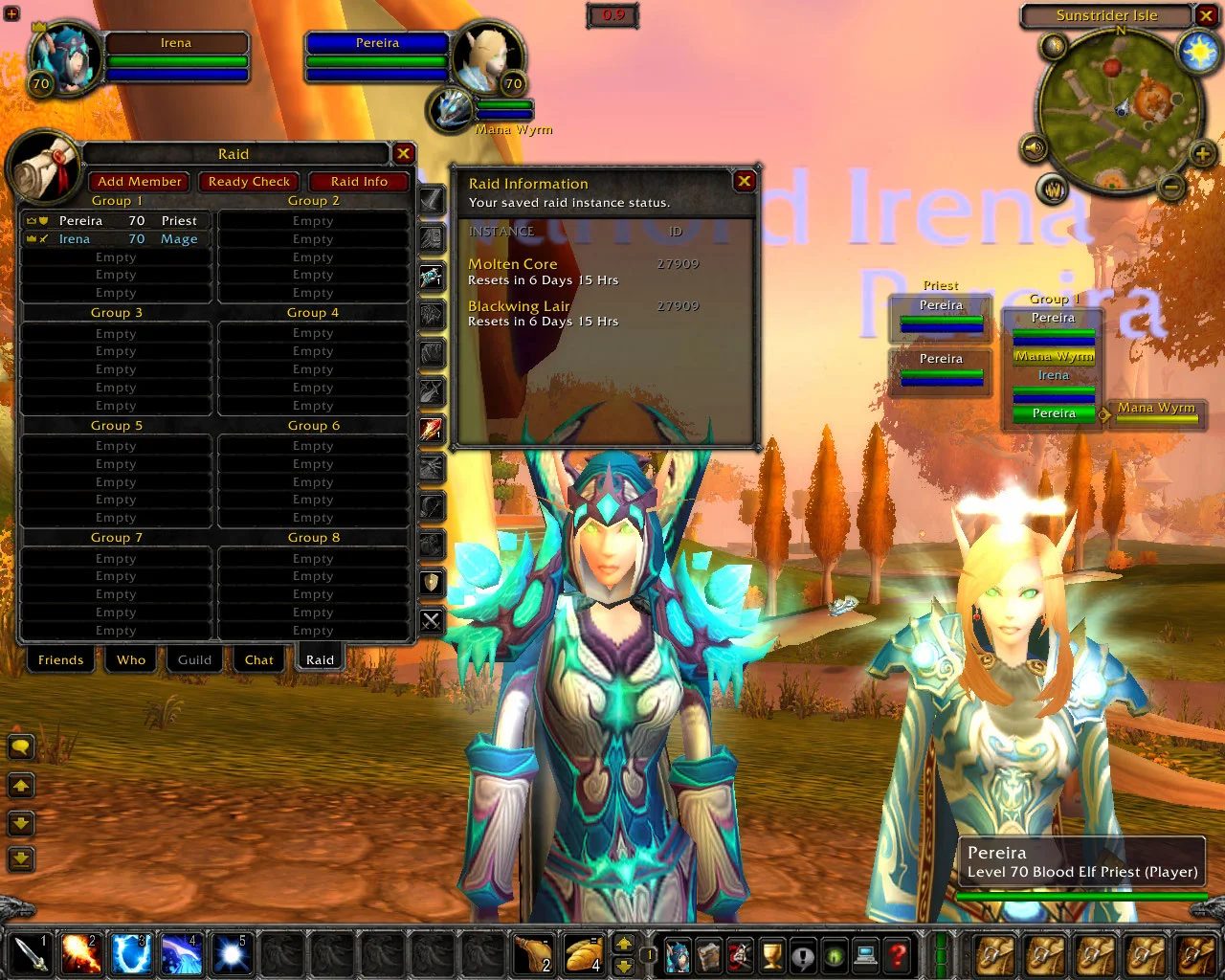 World of Warcraft — Unit Frames
